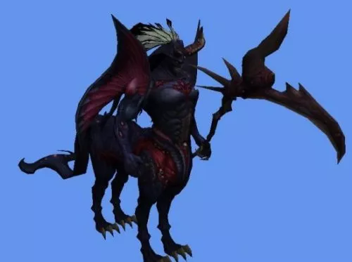 Baal Monster Character 3d model Baal Monster Character 3d model