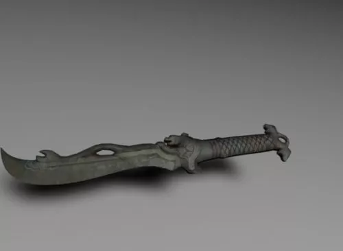 Blade Utility Knife 3d model