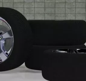 Wheels Camaro 3d model