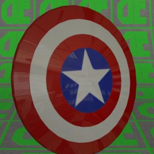 Shield Assorted Object 3d model