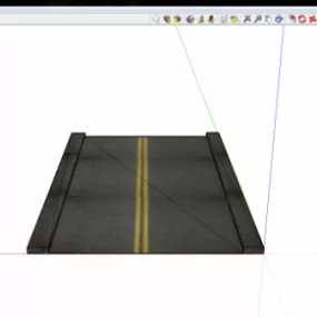 Road 3d model