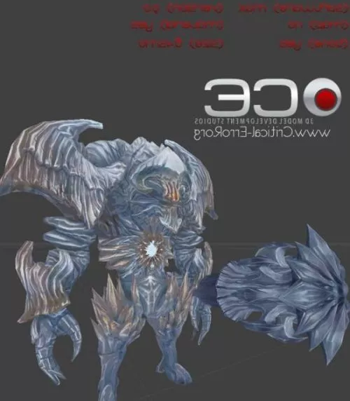 Wendigo Hunter Monster 3d model Wendigo Hunter Monster 3d model