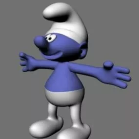 Smurf 3d model