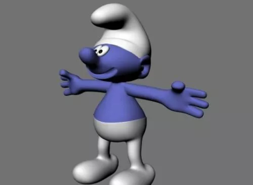 Smurf 3d model Smurf 3d model