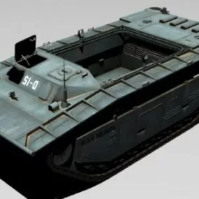 LVT2 Tank 3d model