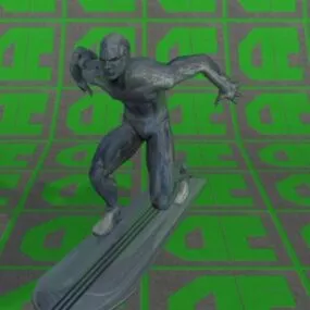 Silver Surfer 3d model