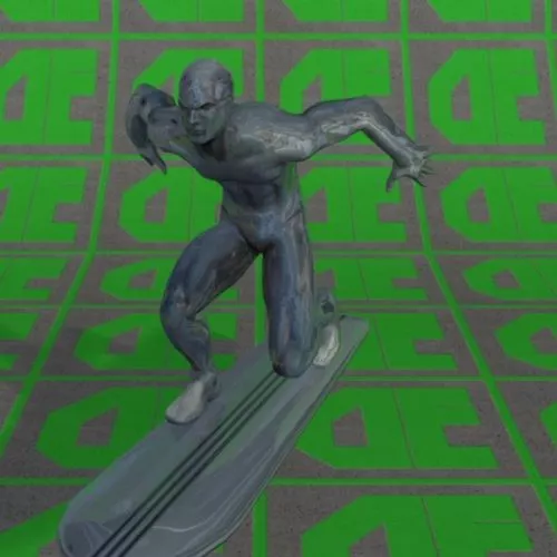 Silver Surfer 3d model Silver Surfer 3d model