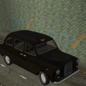 London Cab 3d model