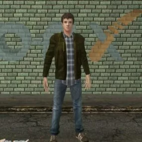 Rory Man Character 3d model