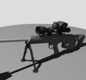 Barret M95 3d model