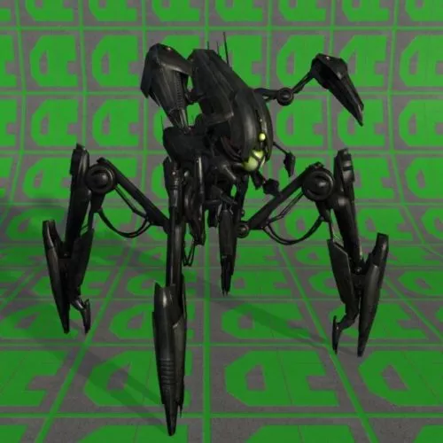Droid Robot Scout Module 3d model