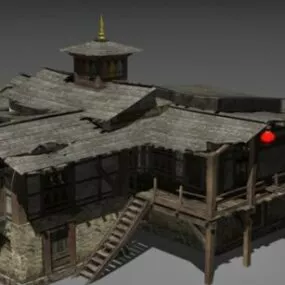 Tibet House 3d model