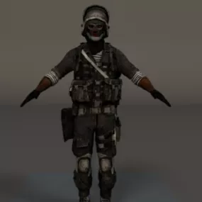 Bf3 Mp Russian Support 3d model