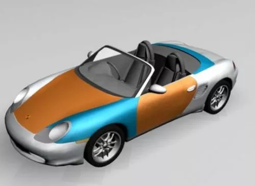 Porsche 911 Turbo 3d model Porsche 911 Turbo 3d model