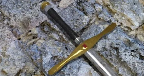 Realistic Sword 3d model Realistic Sword 3d model