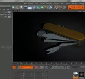 Pocket Knife 3d model