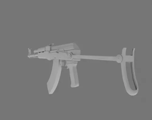 Ak47 Gun 3d model Ak47 Gun 3d model