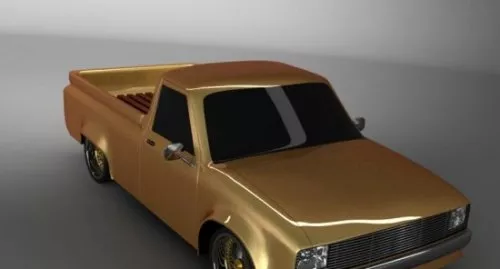 Toyota Yaris Animated With Rig 3d model