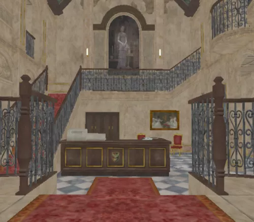 Ashford House Main Hall 3d model Ashford House Main Hall 3d model