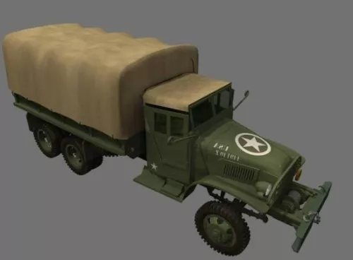 Gmc Army Truck Free 3d Model - .Max, .Obj - Open3dModel