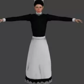 Mary 3d model