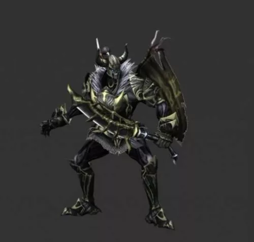 Death Knight Rig 3d model Death Knight Rig 3d model