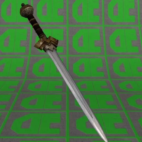 Wonder Woman Sword 3d model Wonder Woman Sword 3d model