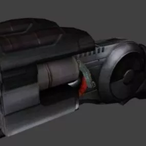 Grapple Gun Set 3d model