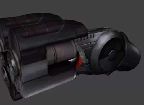 Grapple Gun Set 3d model Grapple Gun Set 3d model