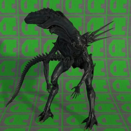 Alien Monument Character 3d model