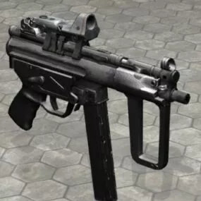 MP5k Gun 3d model