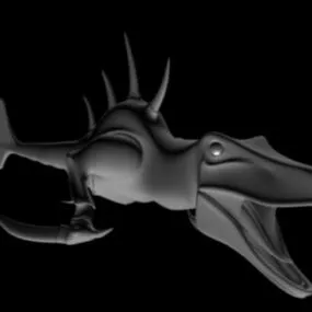 Sealien Animal 3d model