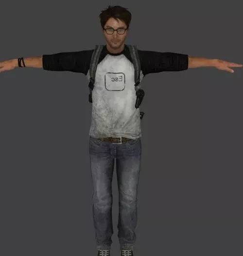 Alex Weiss Character 3d model Alex Weiss Character 3d model