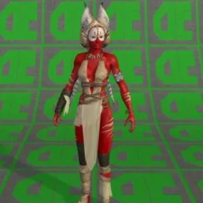 Shaak Ti 3d model