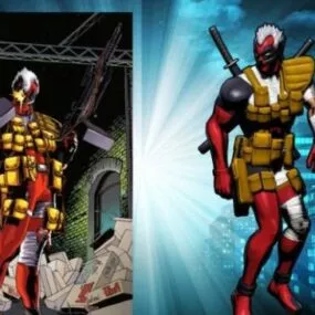 Ultimate Marvel Vs  Capcom 3: Cable-pool 3d model