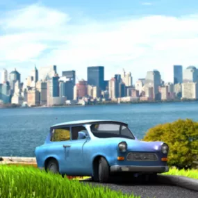 German Trabant Car 3d model