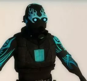 Combine Fragger Police 3d model