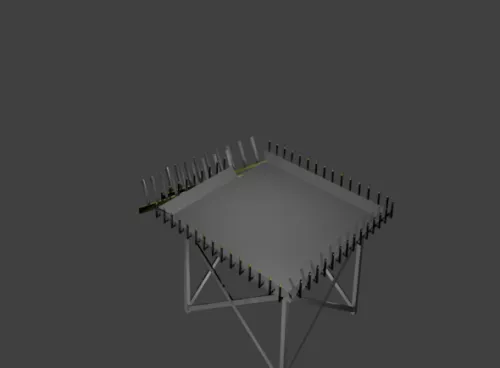 Helicopter Helipad 3d model Helicopter Helipad 3d model