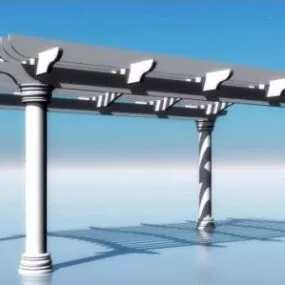 Pergola 3d model