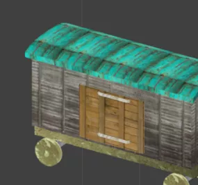 Wagon Has 3d model