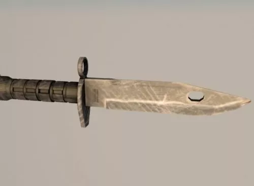 Army Combat Tactical Knife 3d model