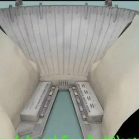 Hoover Dam 3d model
