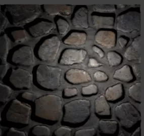 Cobble Stones Paving 3d model