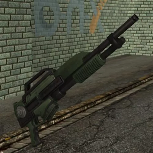 Ghost Shotgun 3d model Ghost Shotgun 3d model