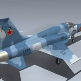 F5e Tiger Aircraft 3d model