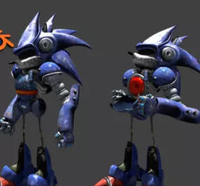 Mecha Sonic 3d model