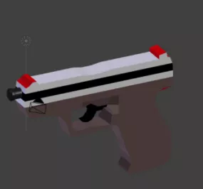 Weapon Square Model 3d model