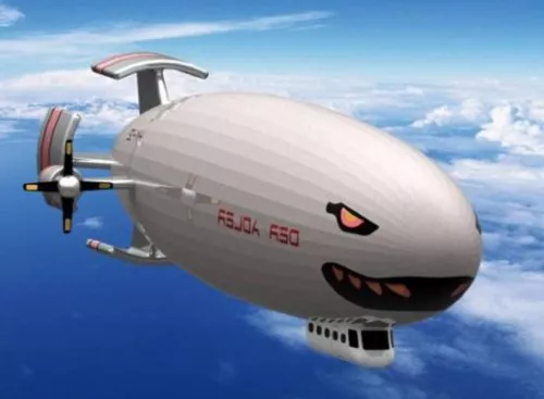 Airship Zeppelin 3d model