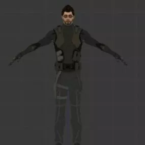 Jensen Tacvest 3d model