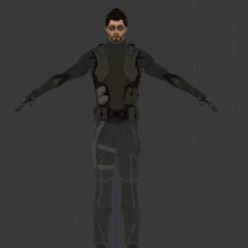 Jensen Tacvest 3d model Jensen Tacvest 3d model